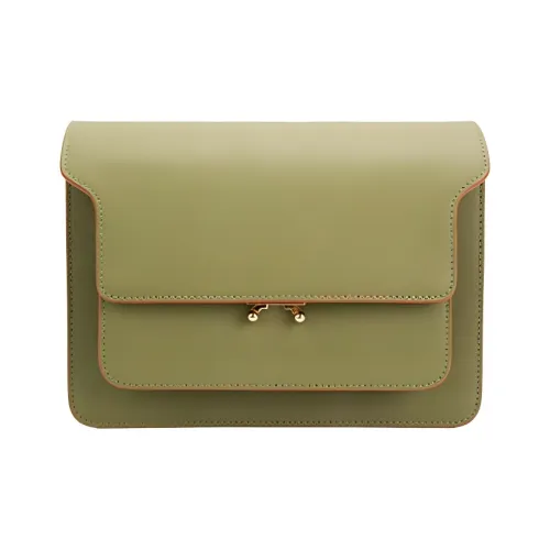 MARNI Аккордеонная сумка сумка через плечо обычная женская зеленая