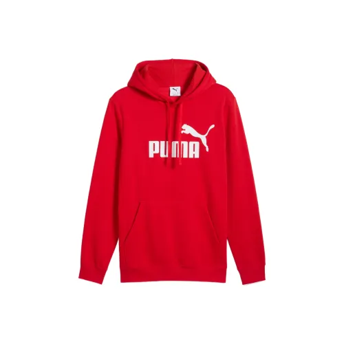 PUMA Essentials №1 Hoodie Свитшот Мужской Красный
