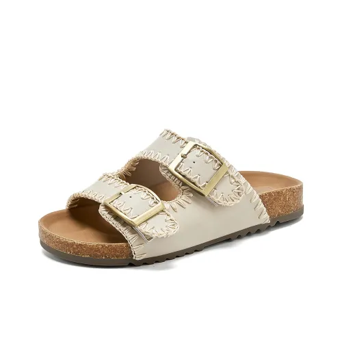 La Chapelle Slip Resistant Abrasion Resistant Слипоны Женские Бежевый