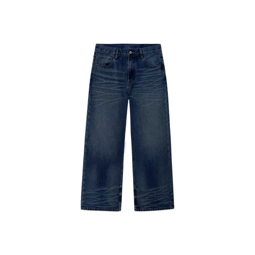 PSO Brand Синие Унисекс Джинсы