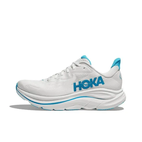 HOKA ONE ONE CLIFTON 10 Амортизация Износостойкий Низкий Топ Повседневные Беговые Кроссовки Мужские Белые