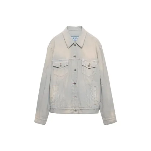 PRADA FW25 Куртки и пальто Женские Синий