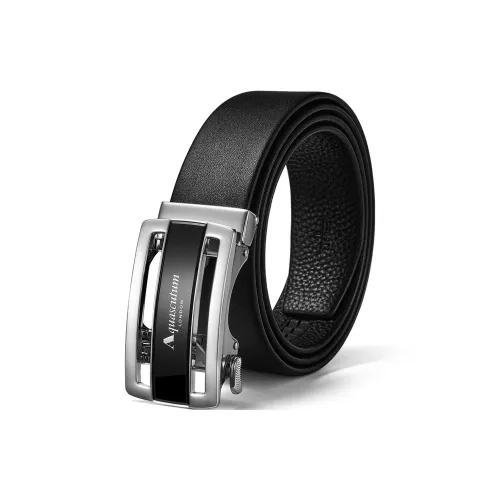 AQUASCUTUM Высококачественный Прочный Ремни из Коровьей Кожи для Мужчин Ширина 3,5 см