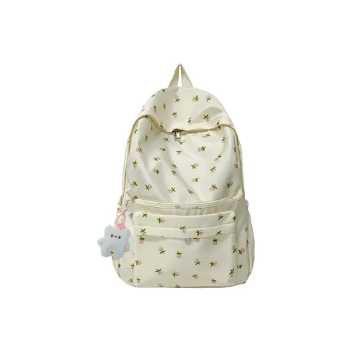 WXRX Композитная ткань Рюкзак Женские Розовый Цветочный Синий Цветочный Красный Цветочный