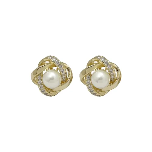 SHUANGSHENGLIAN Copper Серьги Женские