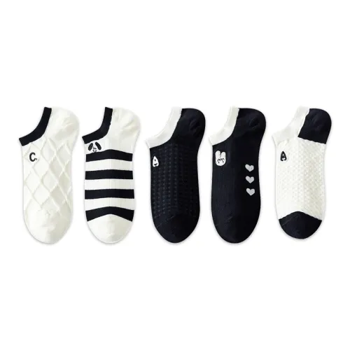 AUGUST No Show Носки Женские упаковка из 5 пар