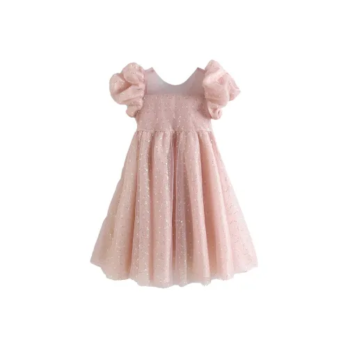 Cotton Gene Платье Розовое Подростки