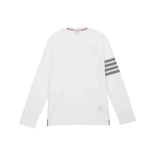 THOM BROWNE Белая Мужская T-рубашка