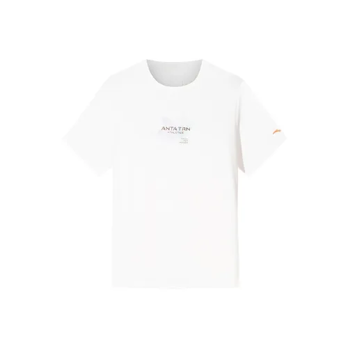 ANTA Variety Тренировки Коллекция T Рубашка Женская Папирус Белый