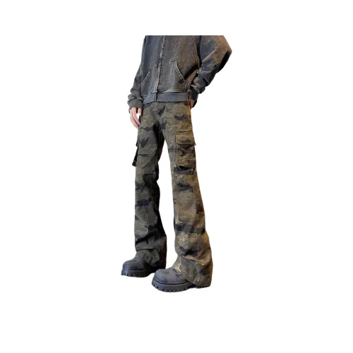 KVIV Камуфляж Мужские Джинсы