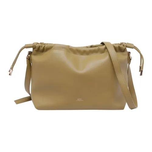 A.P.C Ninon Полиуретан Сумка через плечо Сумка на плечо Женская Pistachios Зеленый