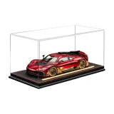 AMG One [Красный] + Черная кожа Пылезащитный чехол