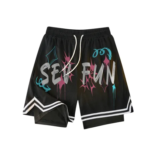 7 SEVFUN Унисекс Повседневные шорты