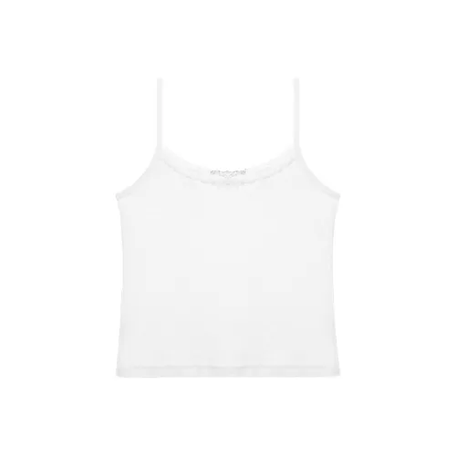 SLEEP AT 11 Белый Женские Камисоли