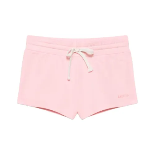 Aritzia SS25 Aritzia Махровый Sweatfleece Snug Контрастность Микро Короткий Повседневные шорты Женские