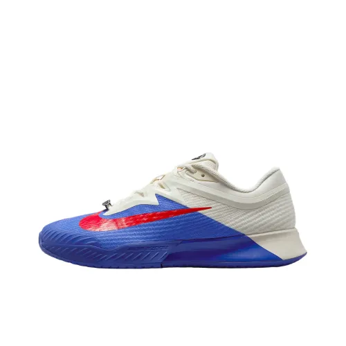 Nike Vapor 3 Low Топ Теннисные Кроссовки Мужские Синие Белые