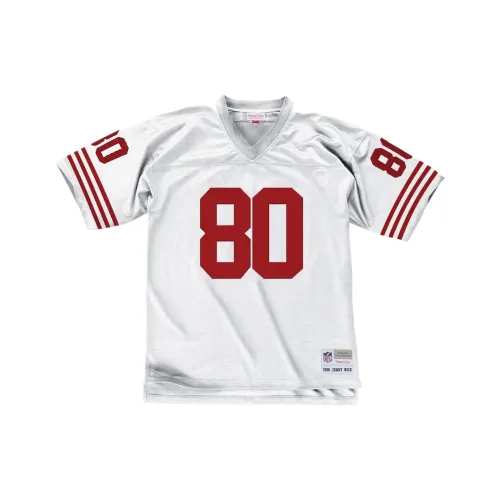 MITCHELL NESS Регби Джерси Игровая версия Мужской Белый