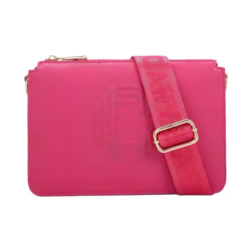 Kurt Geiger London Сумка через плечо из кожи женская фуксия