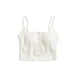 Укороченный, чисто белый