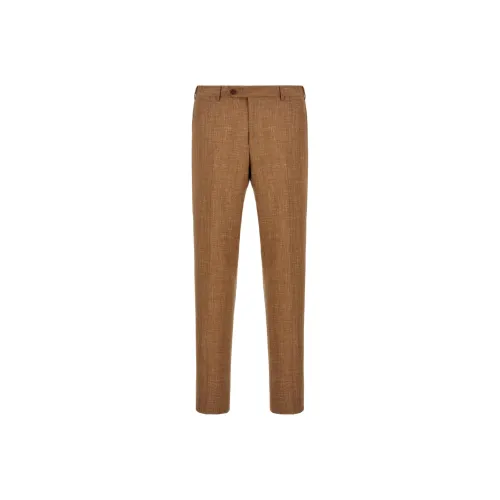 Canali Костюм Брюки Мужские Хаки