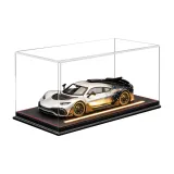 AMG One [Серебряный] + Черная кожа Пылезащитный чехол