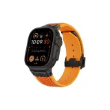 Черно-оранжевый