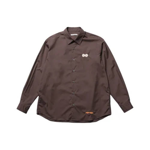 Uniform Experiment Takuro Tamayama Collaboration Коричневый Мужской Рубашки