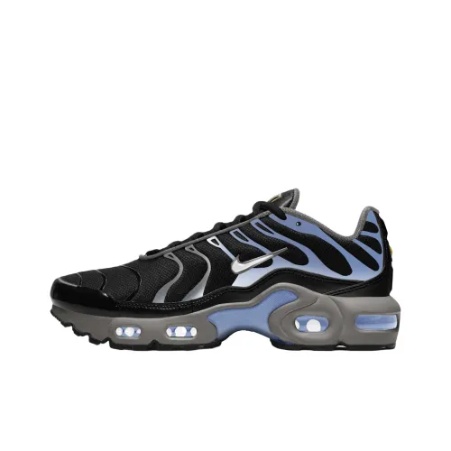 Nike Air Max Plus Устойчивый к истиранию Низкий Топ Детская Беговая Обувь Черный Синий Подростки