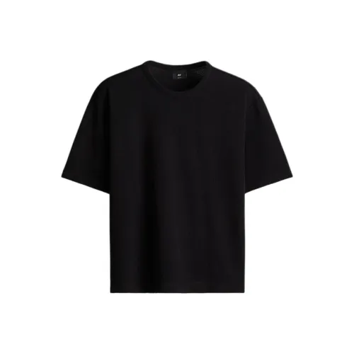 H&M Черные Мужские T-рубашки