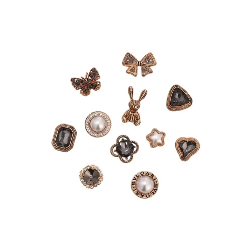 ZANC Металл, Искусственный жемчуг, Акрил Аксессуары для обуви Унисекс