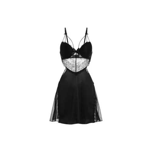 GOYN Черные Женские Ночные сорочки