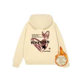 Абрикосовый (с флисовой подкладкой) (Черный логотип)