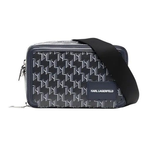 Karl Lagerfeld Хлопок Сумка через плечо Женская Морской синий