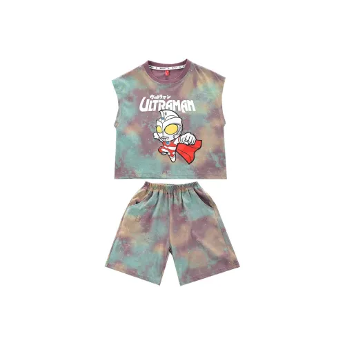 Cotton Gene Повседневная спортивная одежда 2 предмета комплект зеленый для детей 3-7 лет