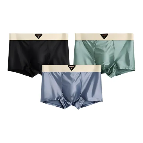 SHIQINUO Мужские боксер-шорты