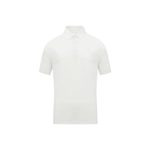 LI NING 1990 Поло Мужское Айвори