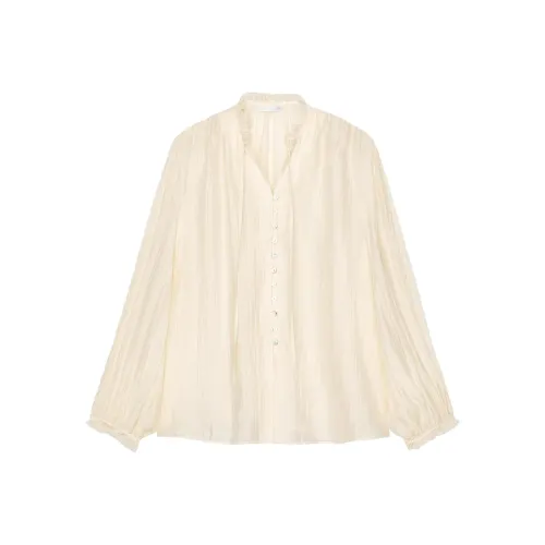 ZARA ZW Series Белые Женские Рубашки