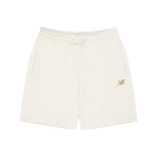 New Balance совместный бренд SS25 Повседневные шорты Женские Белые