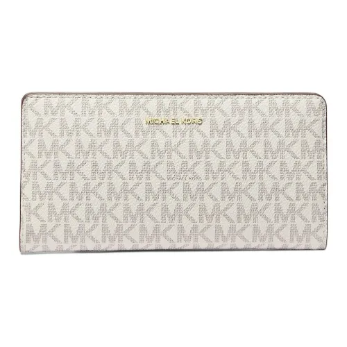 MICHAEL KORS Bryant Покрытый холст Кошелек Большой Женские Ванильный Желудь