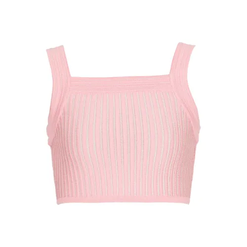 BALMAIN SS25 Майка Женская Розовая
