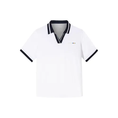 ANTA Life Collection Поло Женское Снежно-Белый