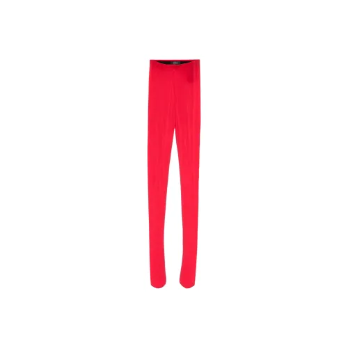 WARDROBE.NYC Leggings Женские Red