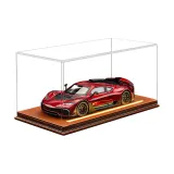 AMG One[Красный] + Коричневая кожа Пылезащитный чехол