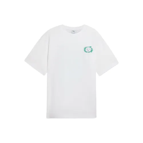 PUMA GRAPHICS Villa T Рубашка Мужская Белая