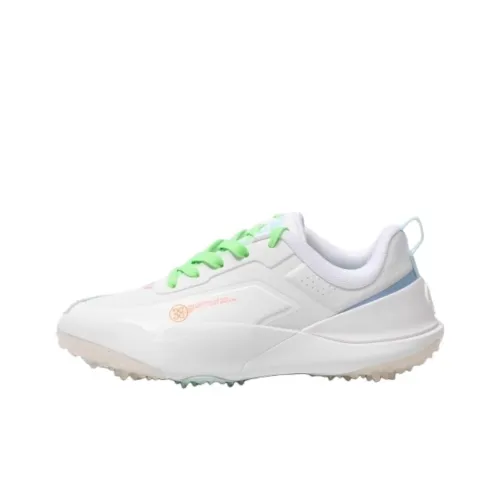 GFORE Slip Resistant Abrasion Resistant Низкий Топ Обувь для гольфа Женская Белая