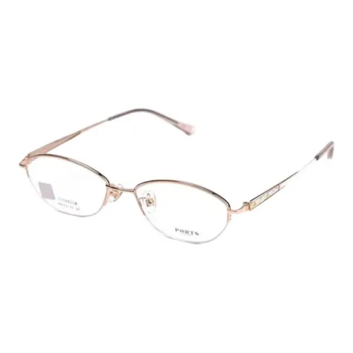 PORTS Титан Нерегулярная форма Оправы для очков Женские Многоцветный