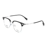 Яркий черный | Серебряный-C05 Только оправа