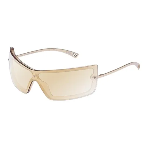 Le Specs Металл Пластик Нерегулярная форма Солнцезащитные очки Унисекс Золотой