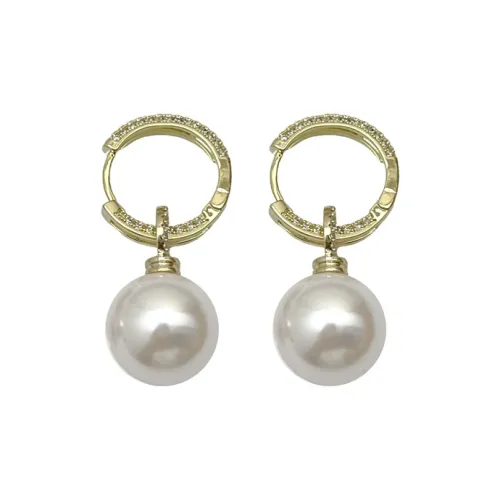 SHUANGSHENGLIAN Copper Серьги Женские