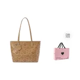 Коричневый тон, сумка для покупок включена